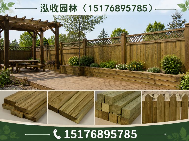 嘉兴京津冀防腐木工程展示图